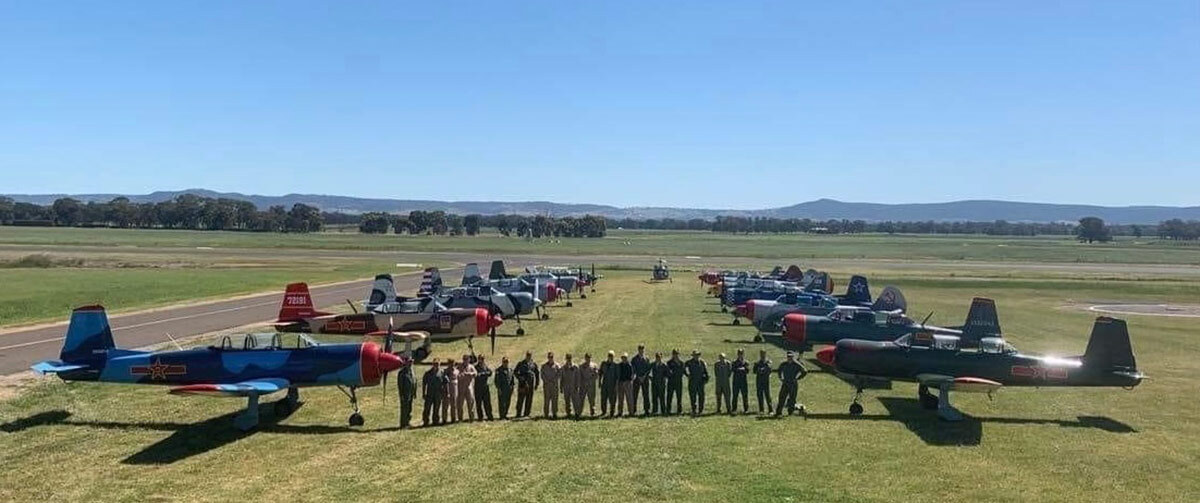 Fly Oz Flight training team